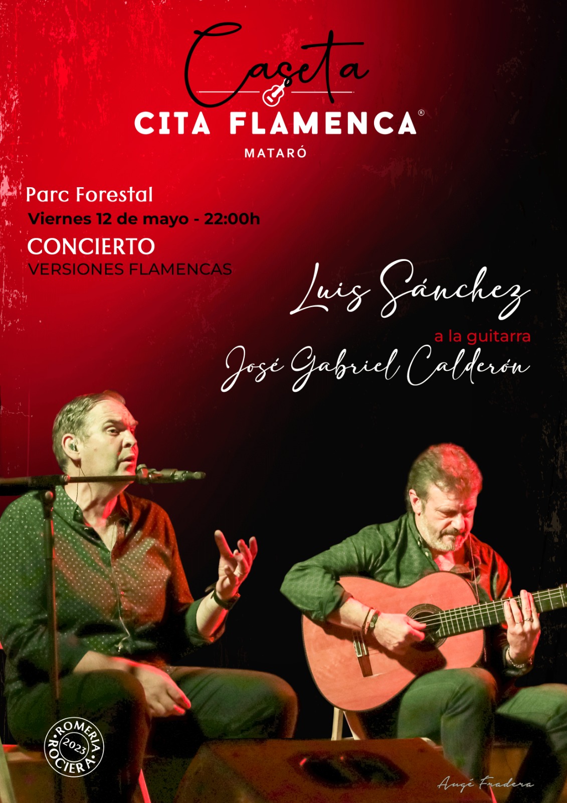 Luis Sánchez y Gabriel Calderón -Cita Flamenca de Mataró